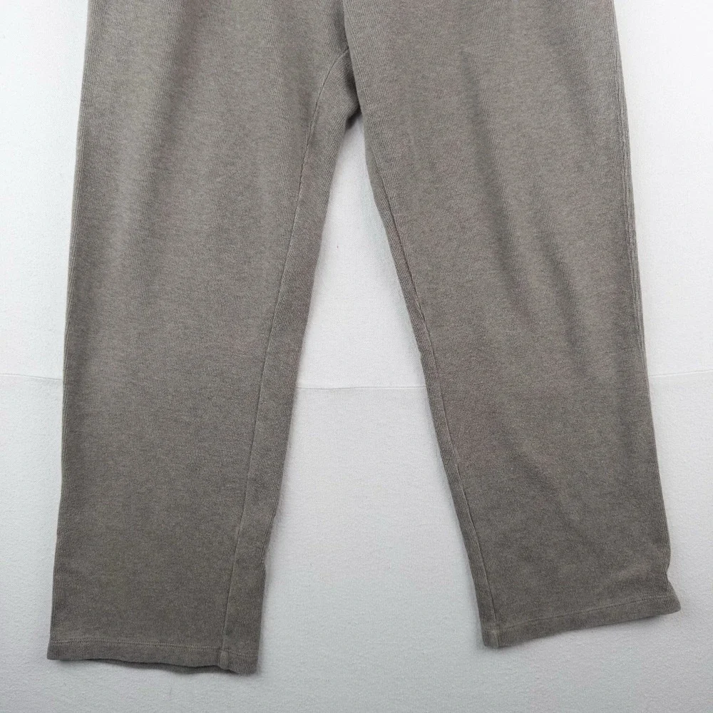 Polo Ralph Lauren Men's L Fleece Lounge Sweatpants Heather Tan Straight Leg 9